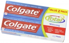 Colgate Total Whitening Toothpaste Twin Pack